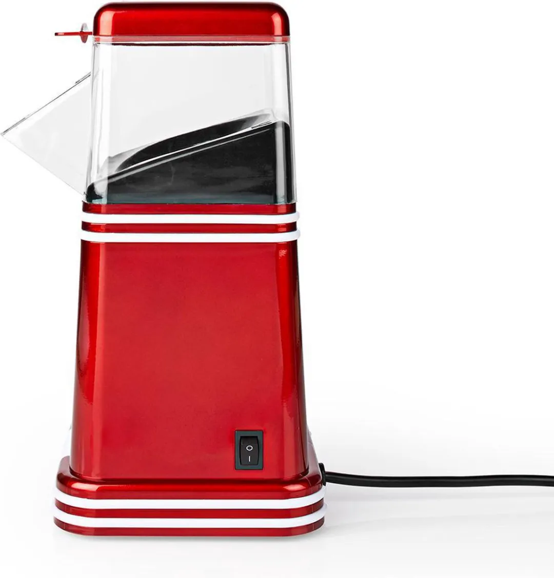 Nedis Popcornmachine 1200W FCPC100RD - Rood/Wit