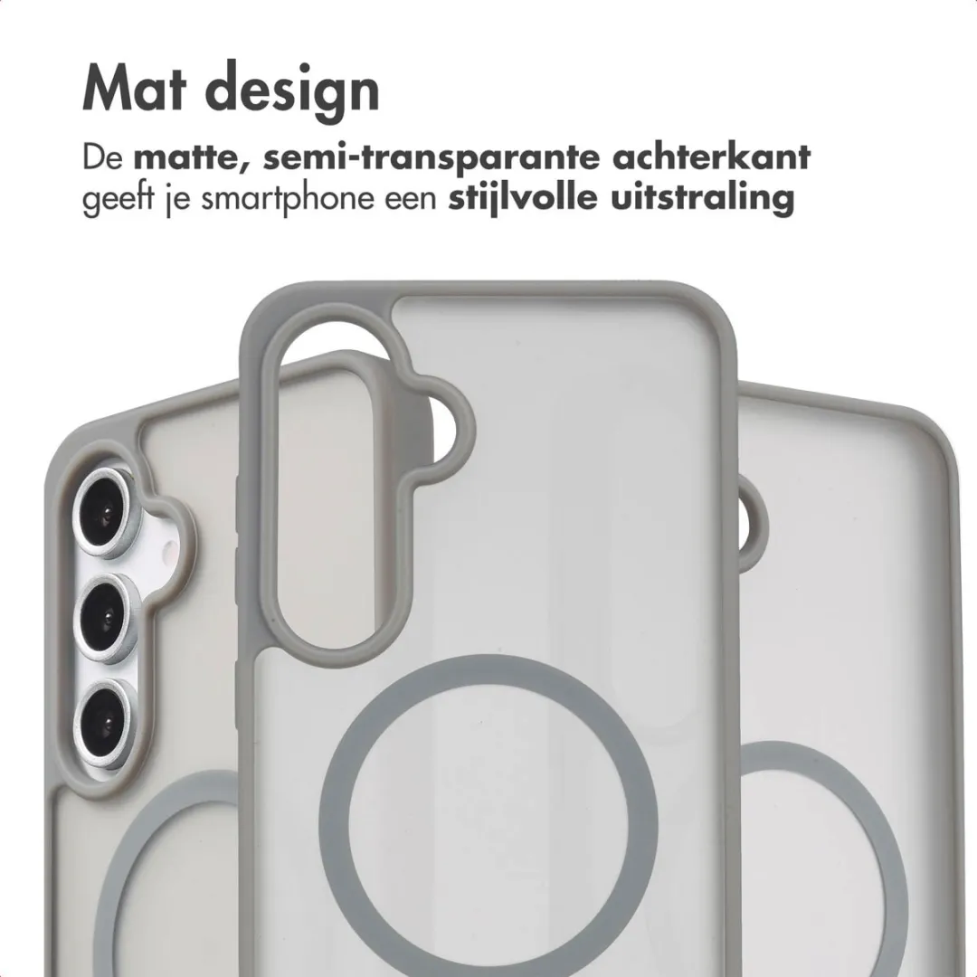 Imoshion Hoesje Samsung Galaxy S24 FE - Grijs - MagSafe