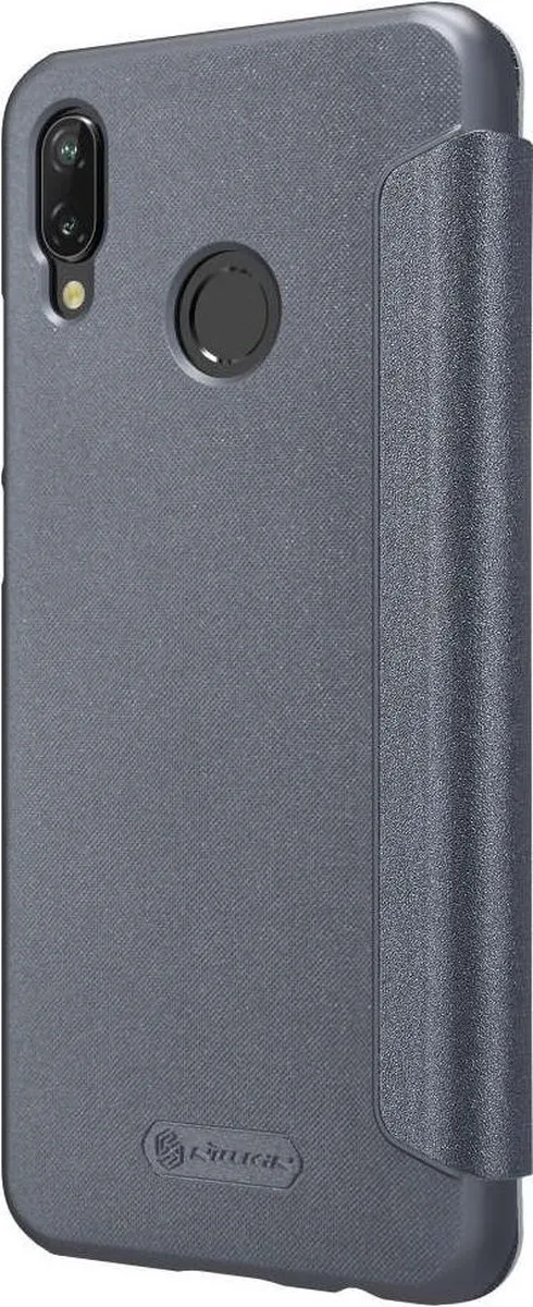 Nillkin Sparkle Series Leather Case Huawei P20 Lite - Zwart - afbeelding 6 van 6