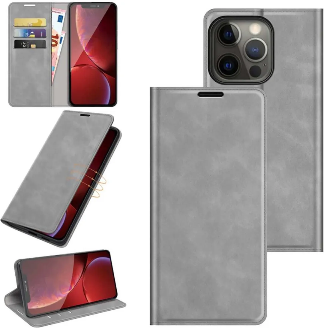 Just in Case Cazy iPhone 13 Pro Max Hoesje - Grijs