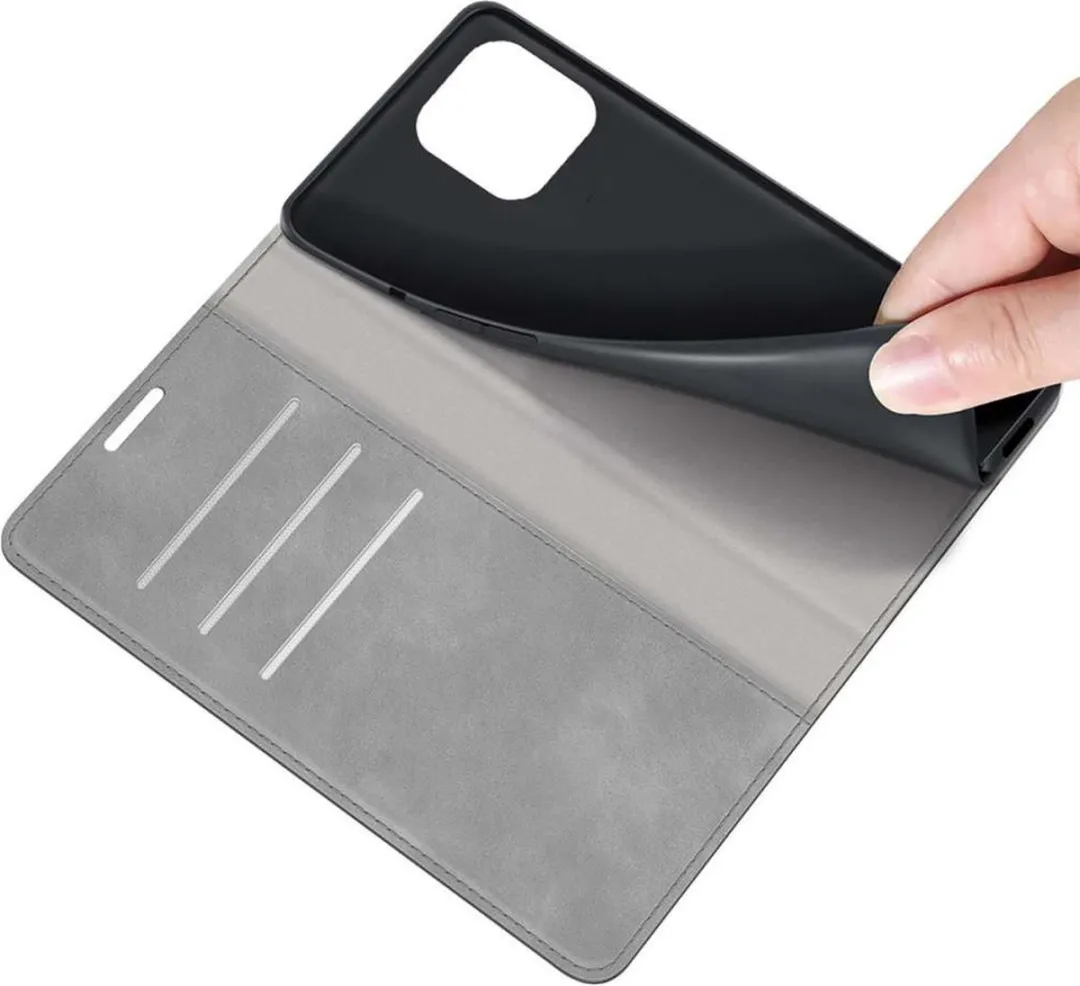 Just in Case Cazy iPhone 13 Pro Max Hoesje - Grijs