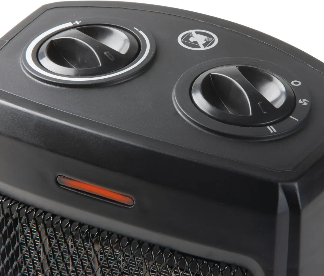 Domo DO7329H Keramische Ventilatorkachel 1500W - Zwart