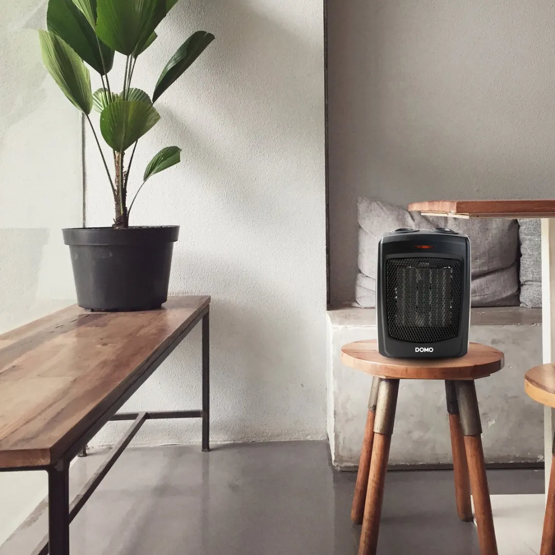 Domo DO7329H Keramische Ventilatorkachel 1500W - Zwart