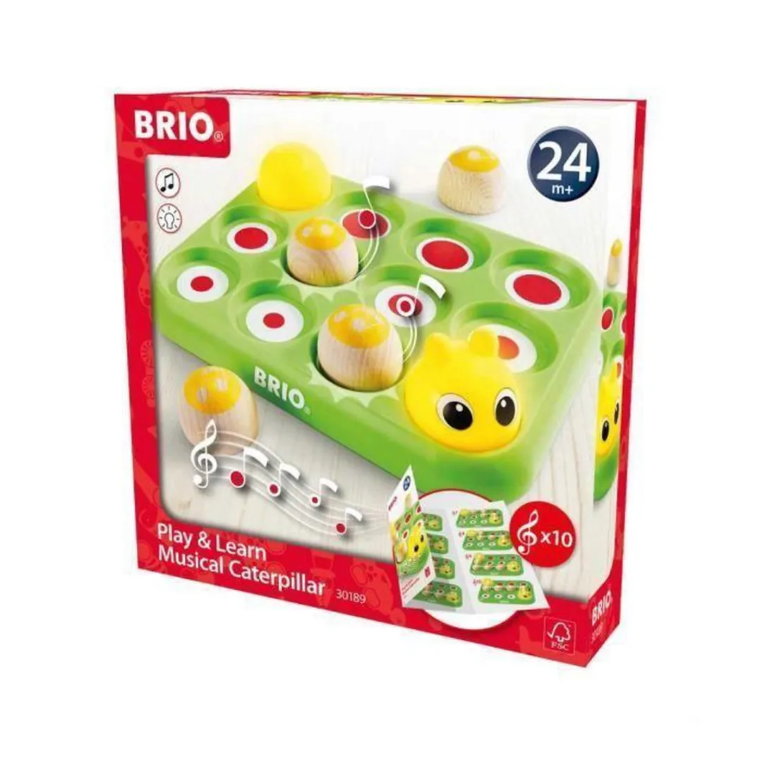 BRIO Muzikale Rups 30189 - Educatief Speelgoed - Multicolor