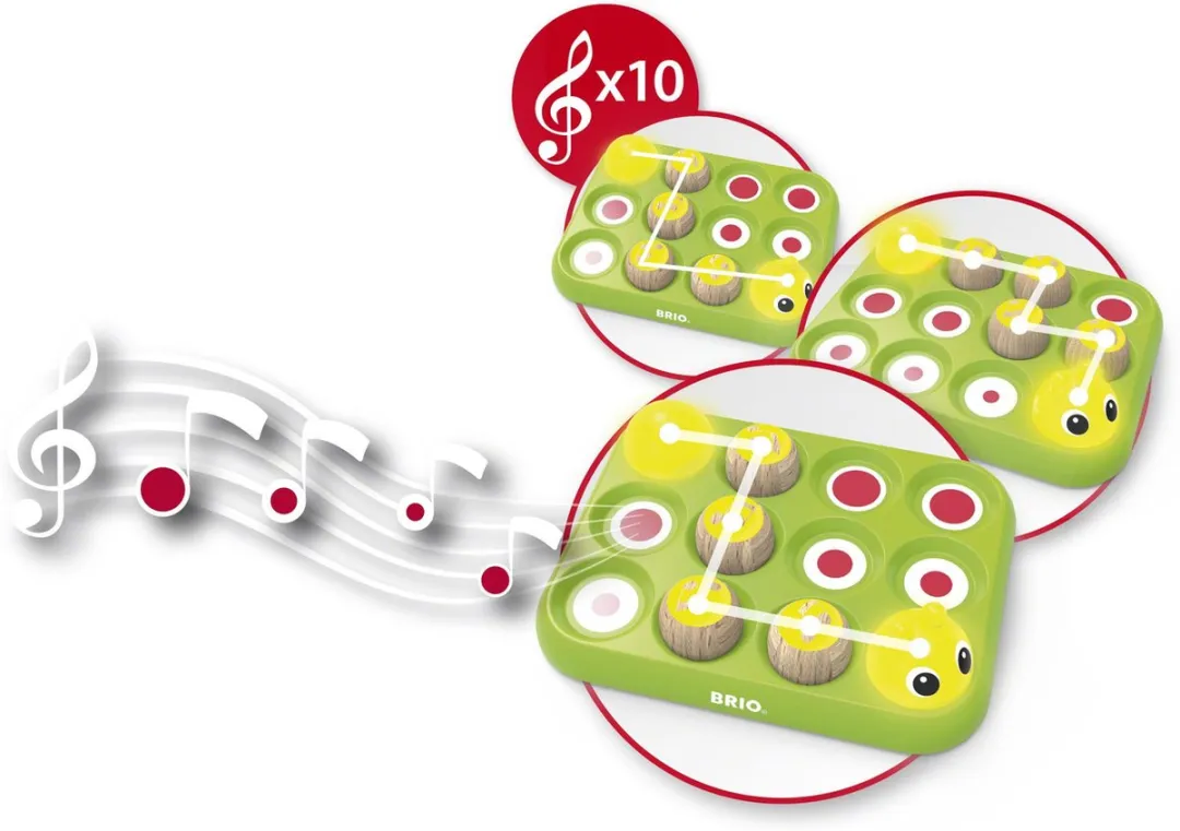 BRIO Muzikale Rups 30189 - Educatief Speelgoed - Multicolor