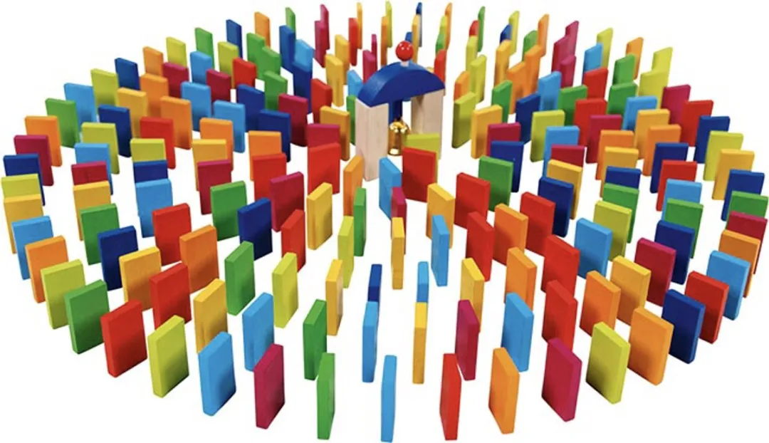 Goki Domino-Rallye Game 58963 - 1 Stuk