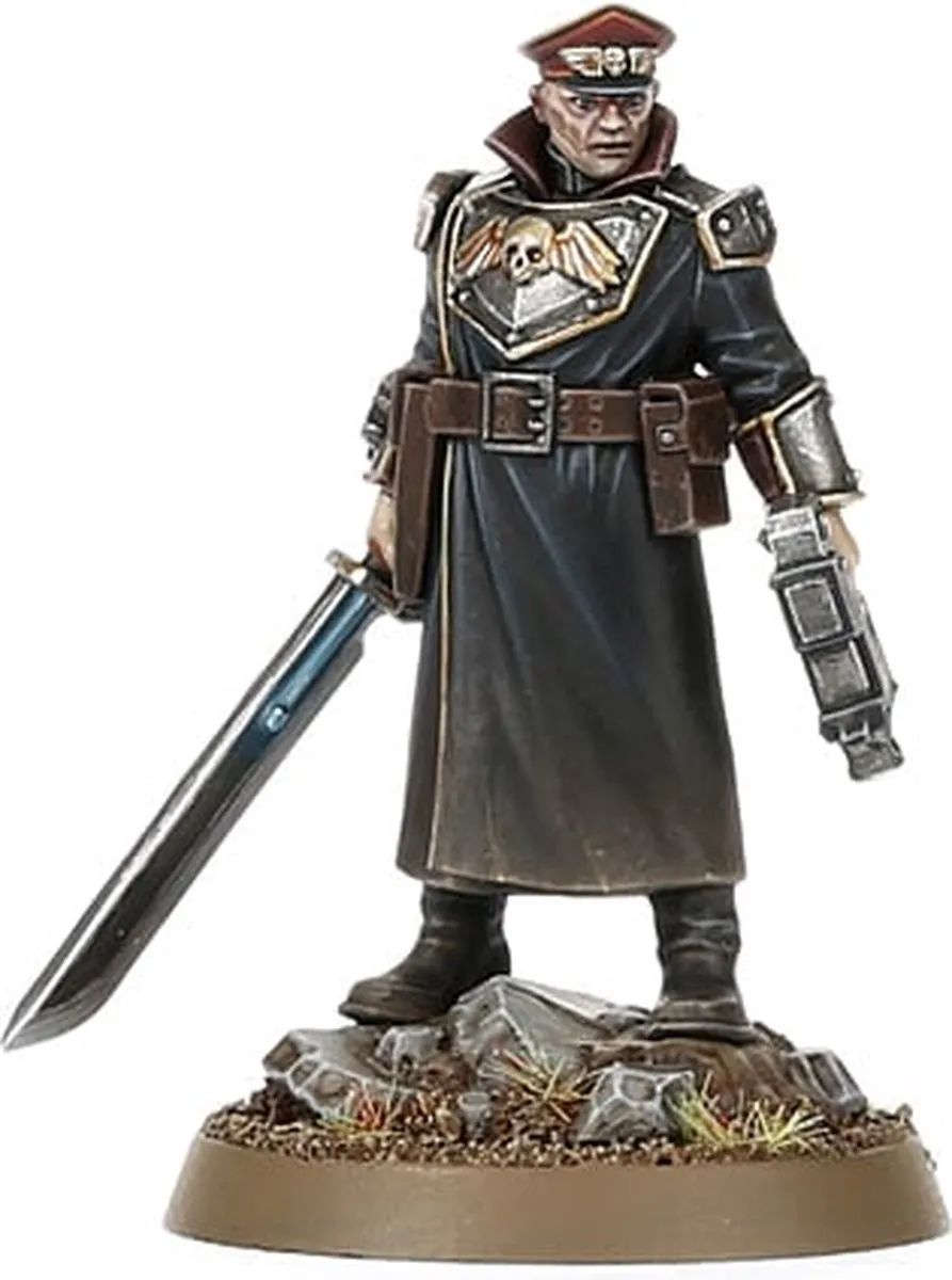 Games Workshop Astra Militarum Commissar - 12 Onderdelen