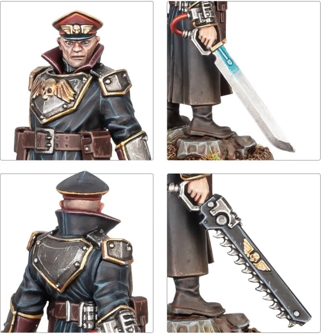 Games Workshop Astra Militarum Commissar - 12 Onderdelen