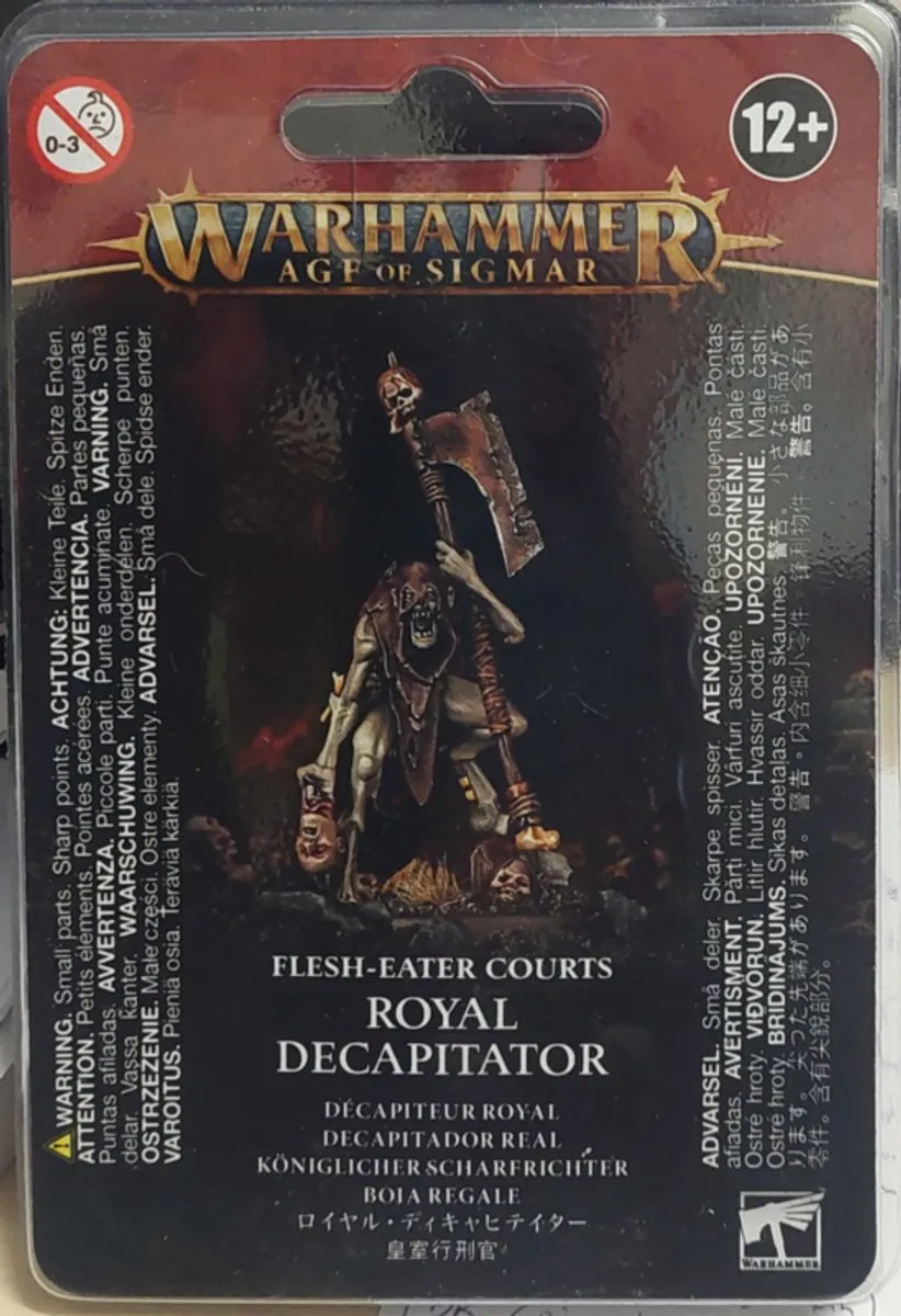 Games Workshop Flesh-Eater Courts Royal Decapitator - 9 Stuks - afbeelding 6 van 6