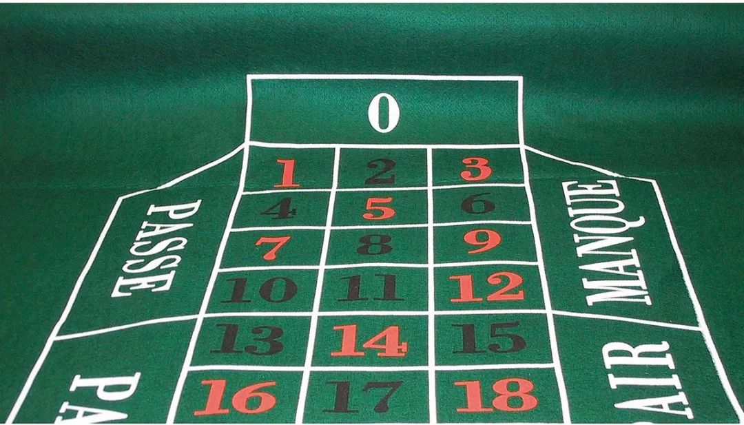 HOT Games Roulettekleed 180x90cm Groen - MPN 620450