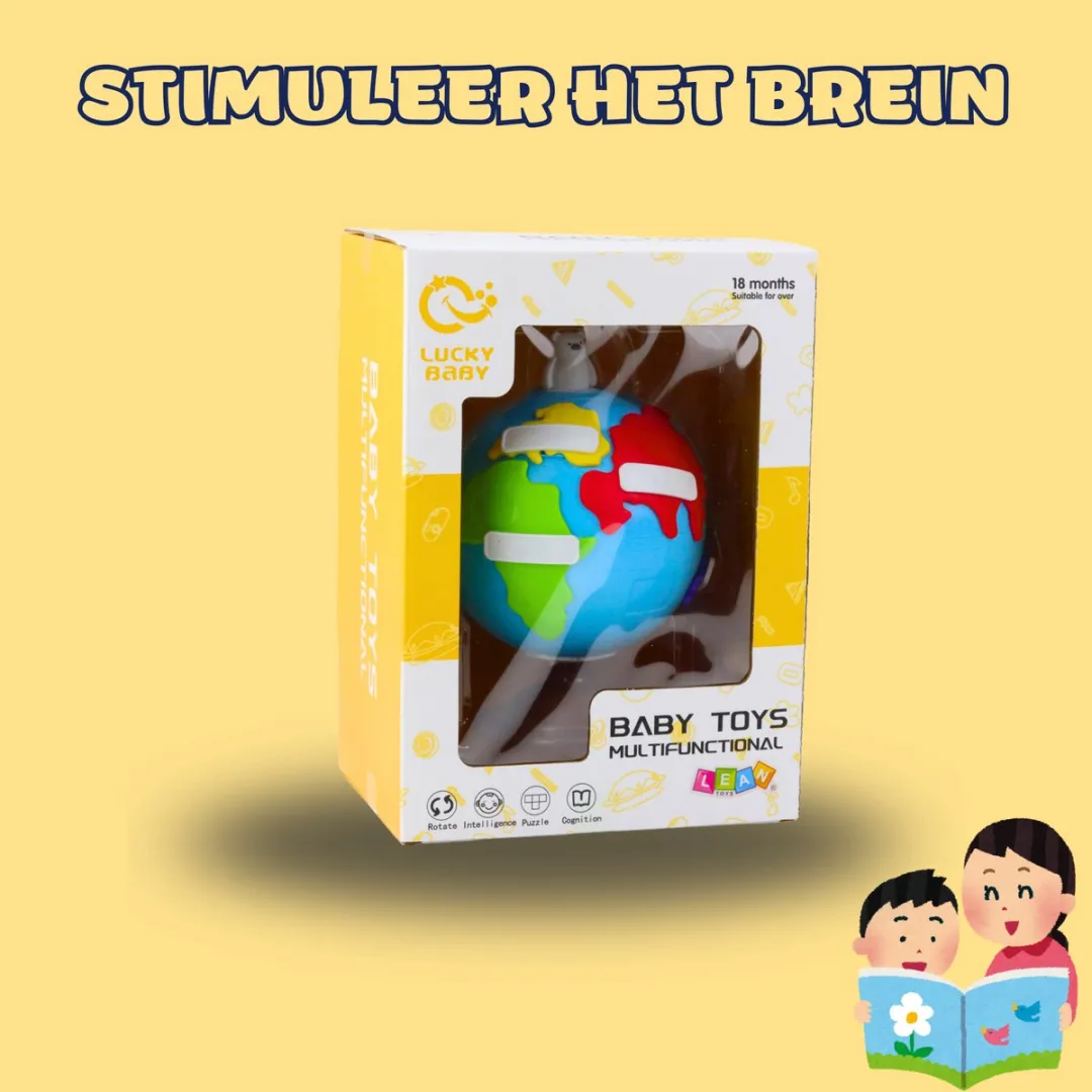 EduPlay Interactieve Educatieve Globe - Blauw - afbeelding 2 van 6