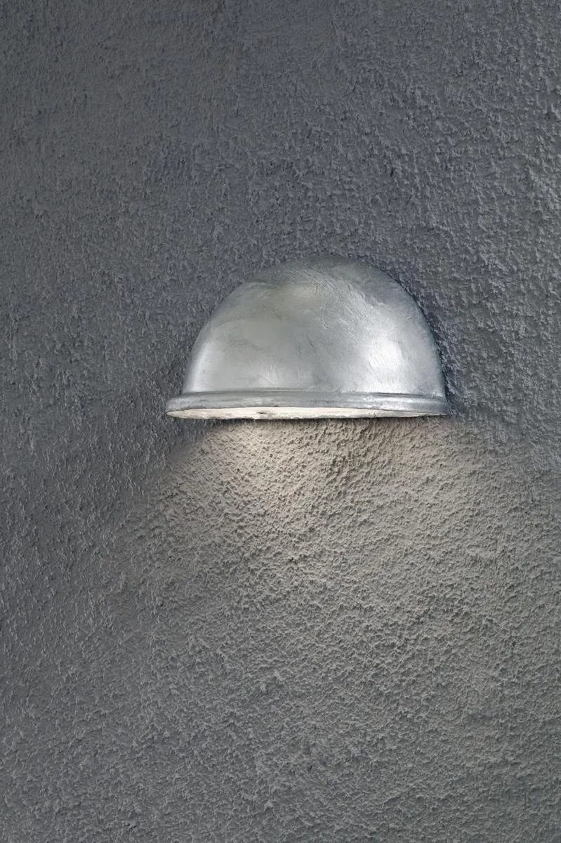 Konstsmide Torino Wandlamp E14 25W - RVS Ø22cm