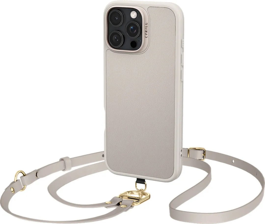 Spigen Cyrill Kajuk Mag Hoesje ACS08401 - iPhone 16 Pro Max - Beige