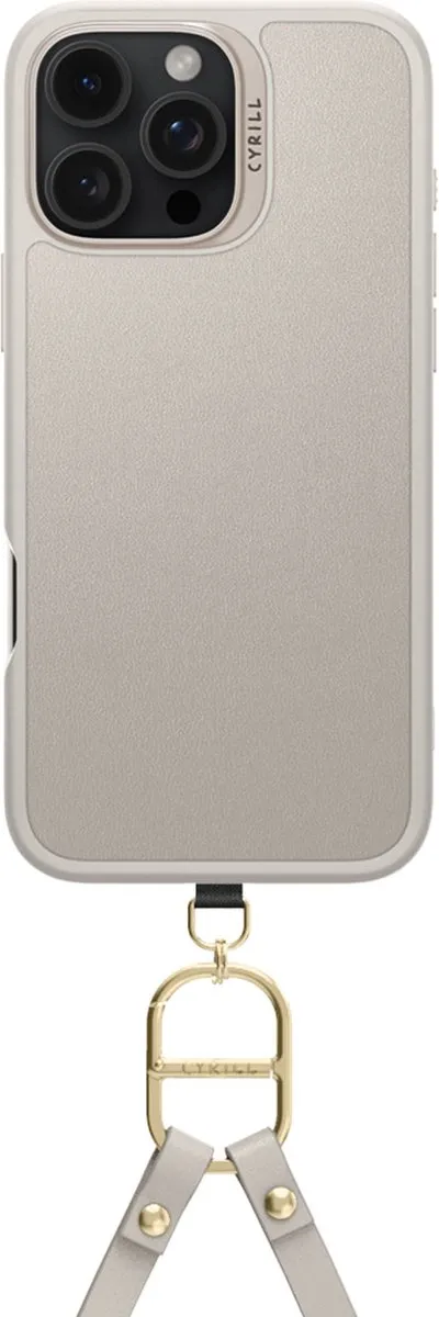 Spigen Cyrill Kajuk Mag Hoesje ACS08401 - iPhone 16 Pro Max - Beige