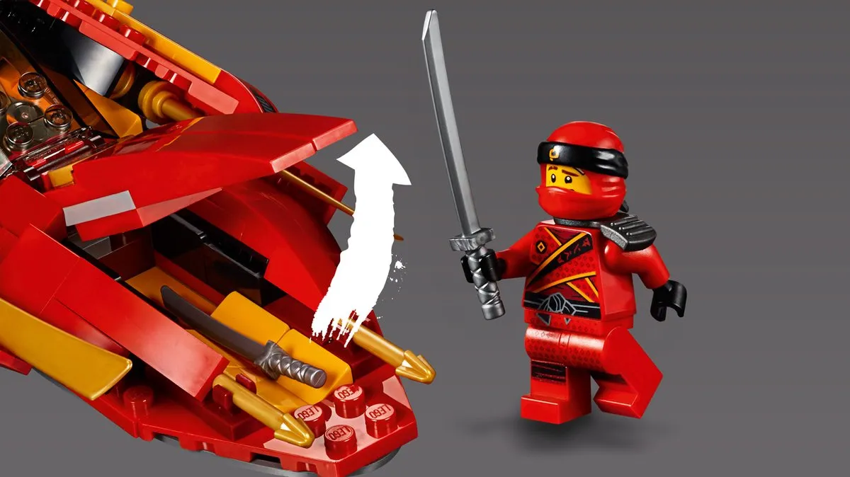 LEGO Ninjago Katana V11 70638 - 257 Stukken - 2 Minifiguren - afbeelding 6 van 6