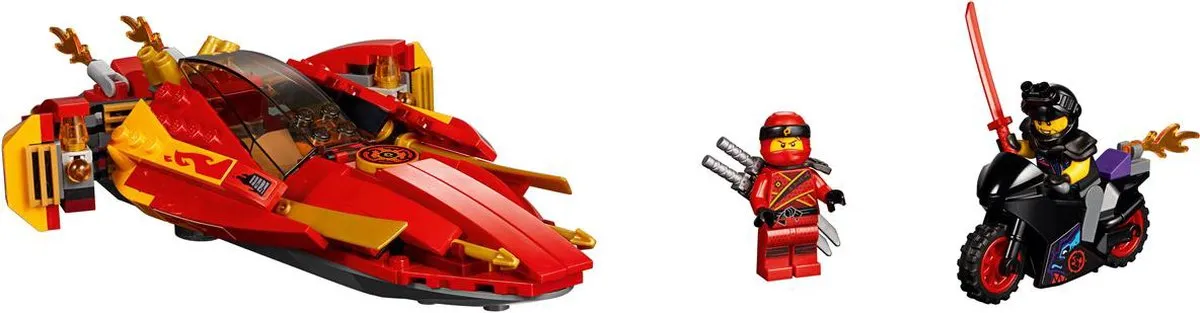 LEGO Ninjago Katana V11 70638 - 257 Stukken - 2 Minifiguren