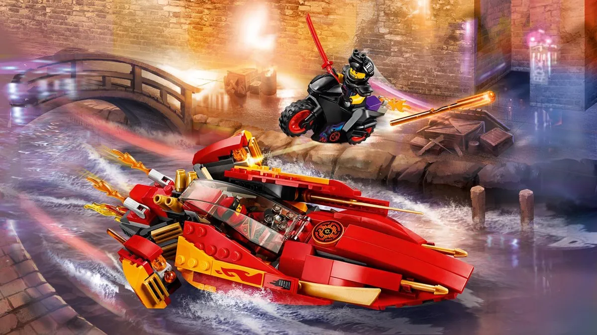 LEGO Ninjago Katana V11 70638 - 257 Stukken - 2 Minifiguren