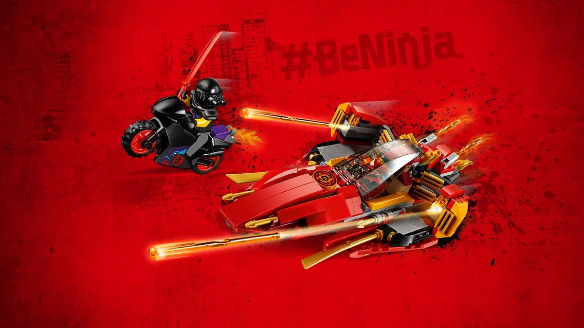 LEGO Ninjago Katana V11 70638 - 257 Stukken - 2 Minifiguren