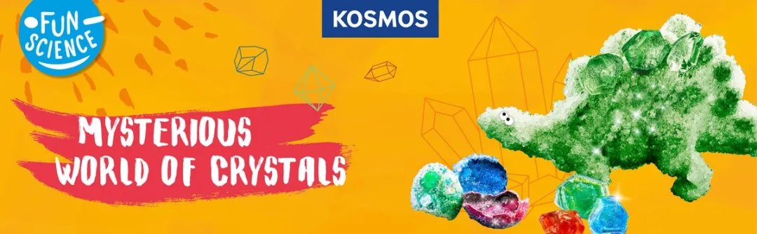 Kosmos World of Crystals Experimenteerset 616571 - Multikleurig
