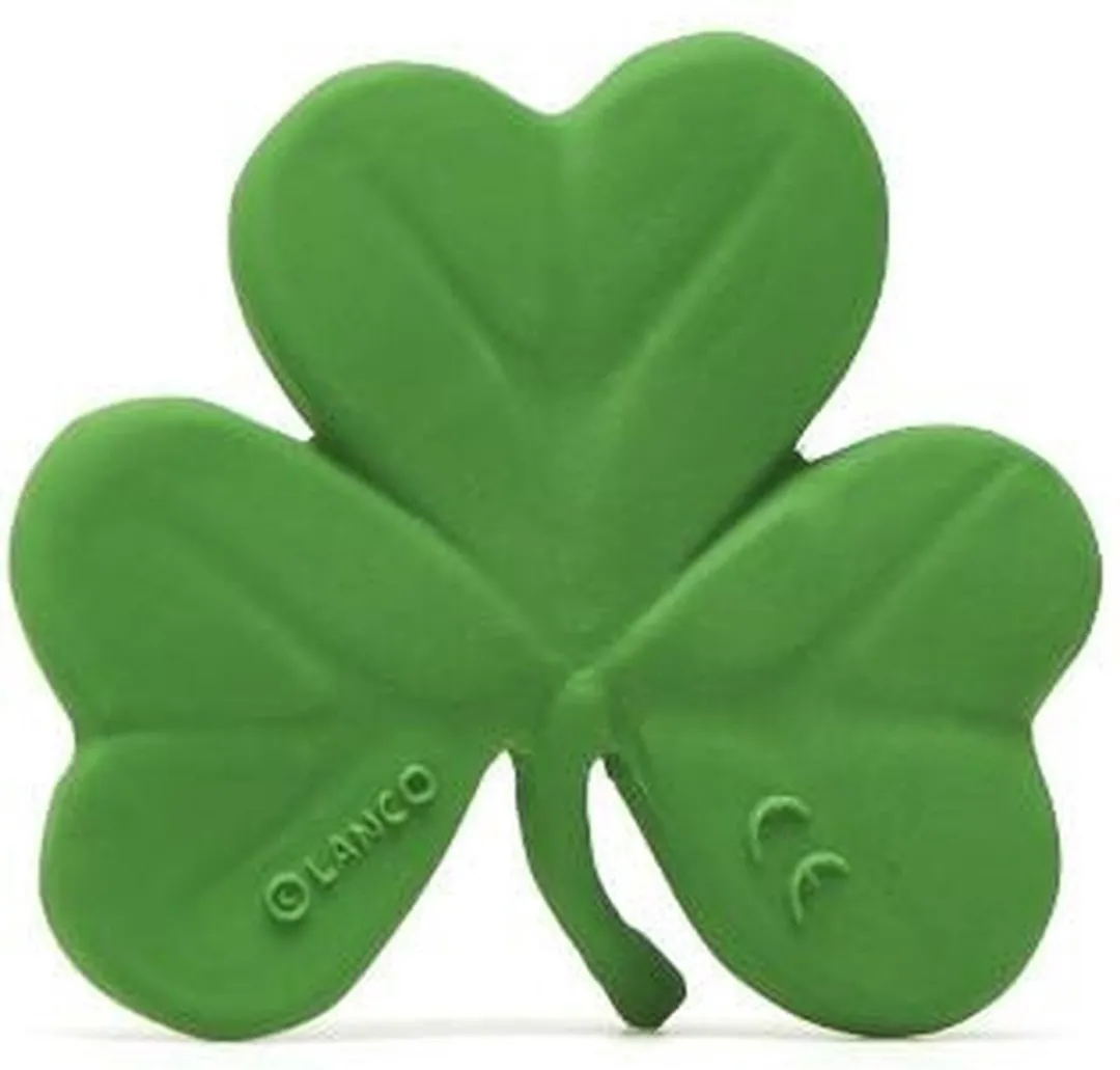 Lanco Rubberen Bijtspeeltje Klaverblad - Groen
