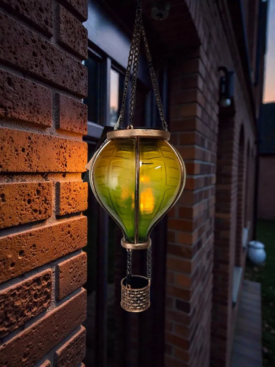 Countryfield Hanger Luchtballon Solar-LED - 3 Stuks - Veelkleurig
