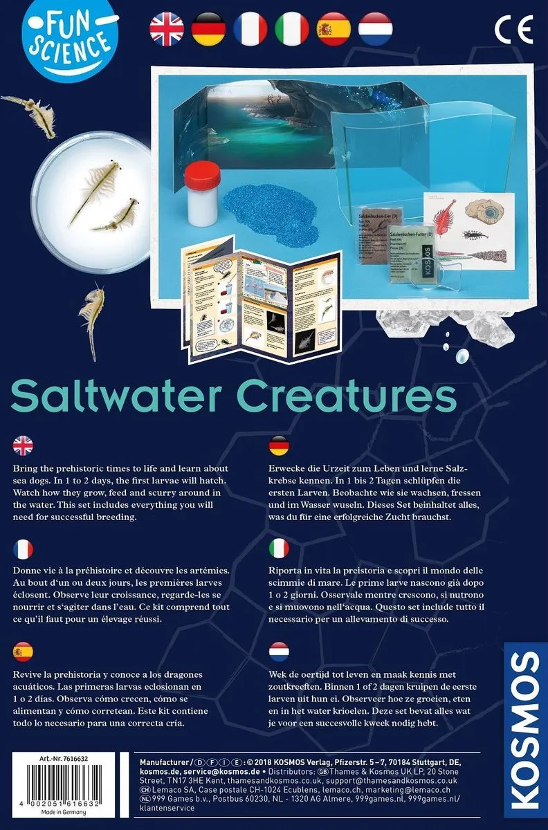 Kosmos Saltwater Creatures Experimenteerset 617158 - Fun Science