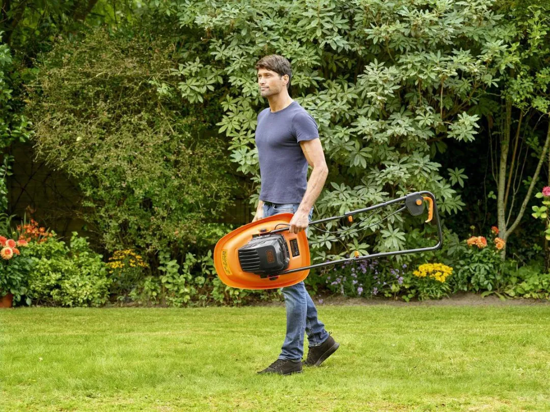 BLACK+DECKER 1200W Zweefmaaier Hovermaaier 30cm maaibreedte - BEMWH551-QS