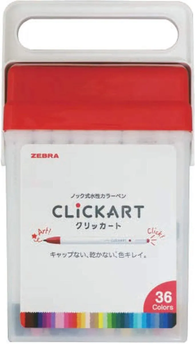Zebra Clickart Knock Sign 0,6mm Pennen