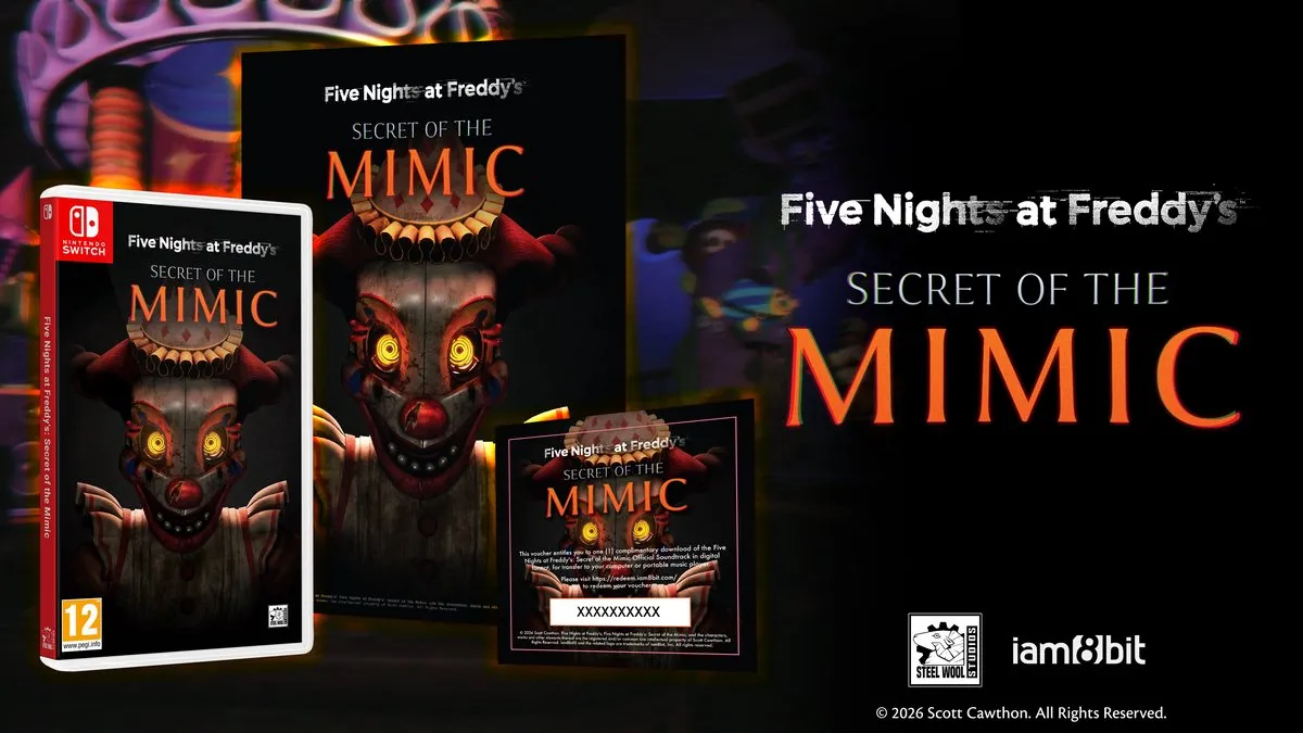 Mindscape Five Nights at Freddy's Secret of the Mimic Nintendo Switch