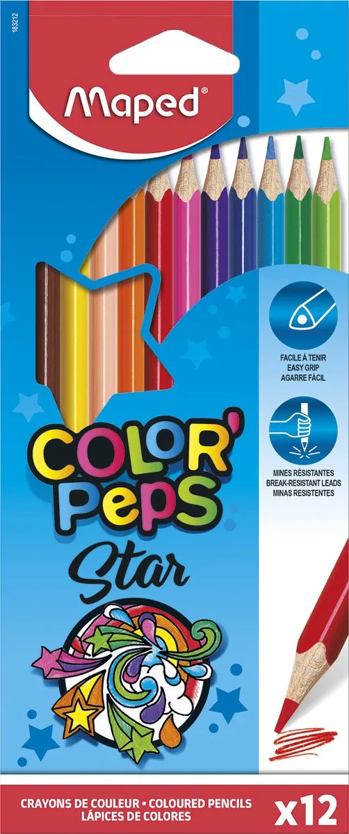 Maped Color'Peps Kleurpotloden - 48 Stuks - Multi