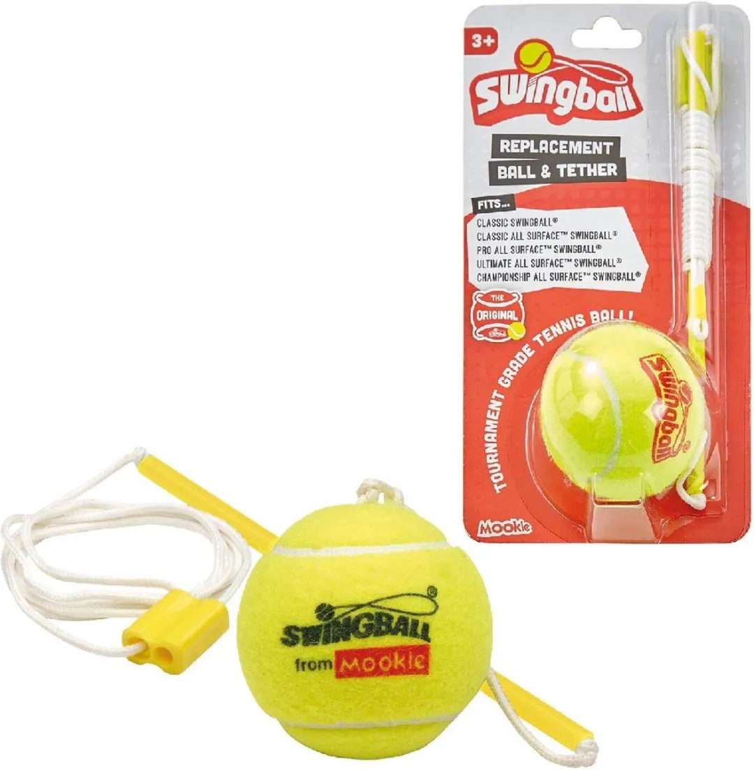 Mookie Swingball Vervangingsset 7108L - Geel