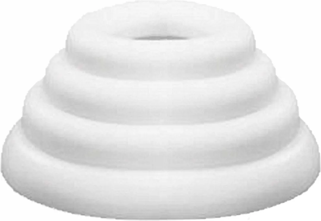 Rayher Hobby Platte Ringen Wit