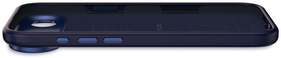 Decoded Siliconen Hoesje iPhone 17 Air - Navy Blauw - Antibacterieel