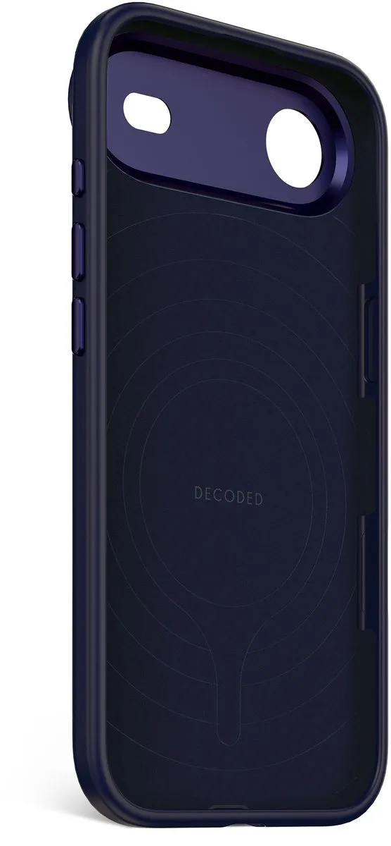 Decoded Siliconen Hoesje iPhone 17 Air - Navy Blauw - Antibacterieel