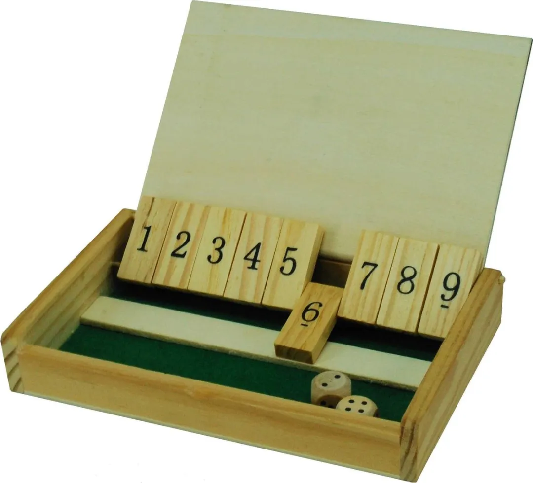 HOT Games Shut the Box Mini