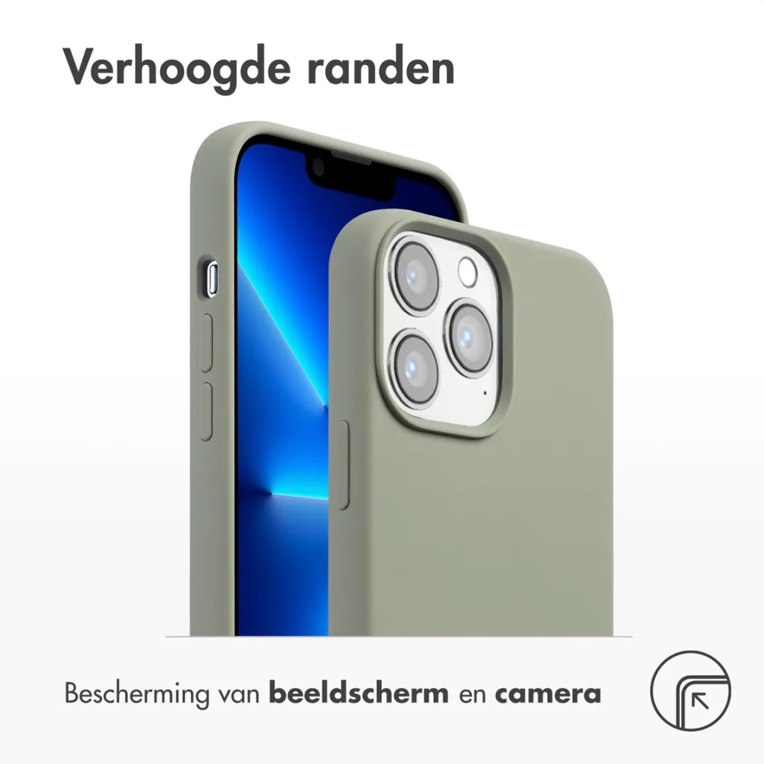 Accezz Hoesje iPhone 13 Pro Max MagSafe Olijfgroen - afbeelding 6 van 6