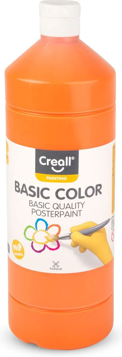 Creall Plakkaatverf Oranje 1000ml