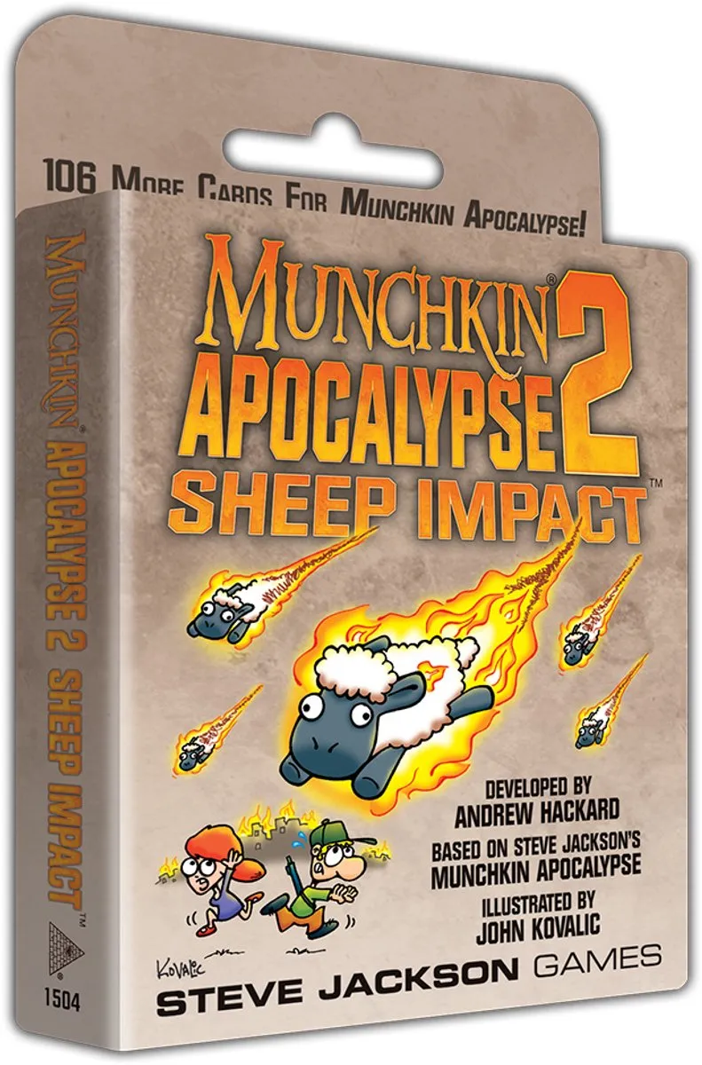 Steve Jackson Games Munchkin Apocalypse 2 Sheep Impact Kaartspel