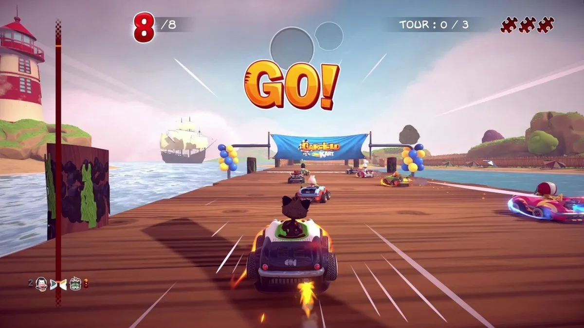 Mindscape Garfield Kart Furious Racing Nintendo Switch - afbeelding 6 van 6