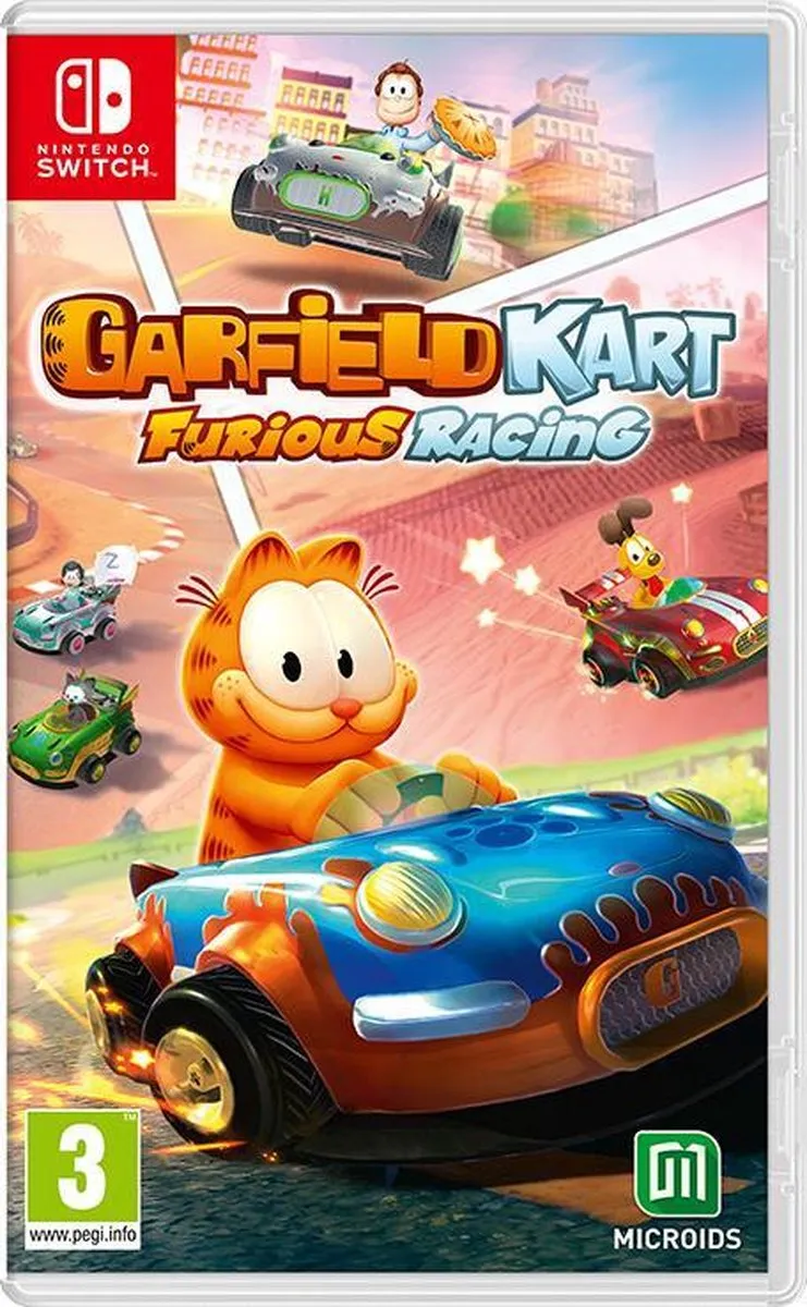 Mindscape Garfield Kart Furious Racing Nintendo Switch