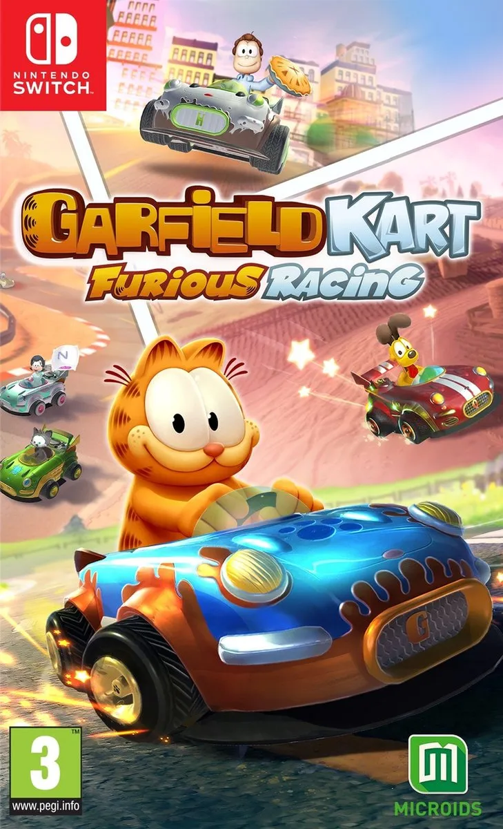 Mindscape Garfield Kart Furious Racing Nintendo Switch