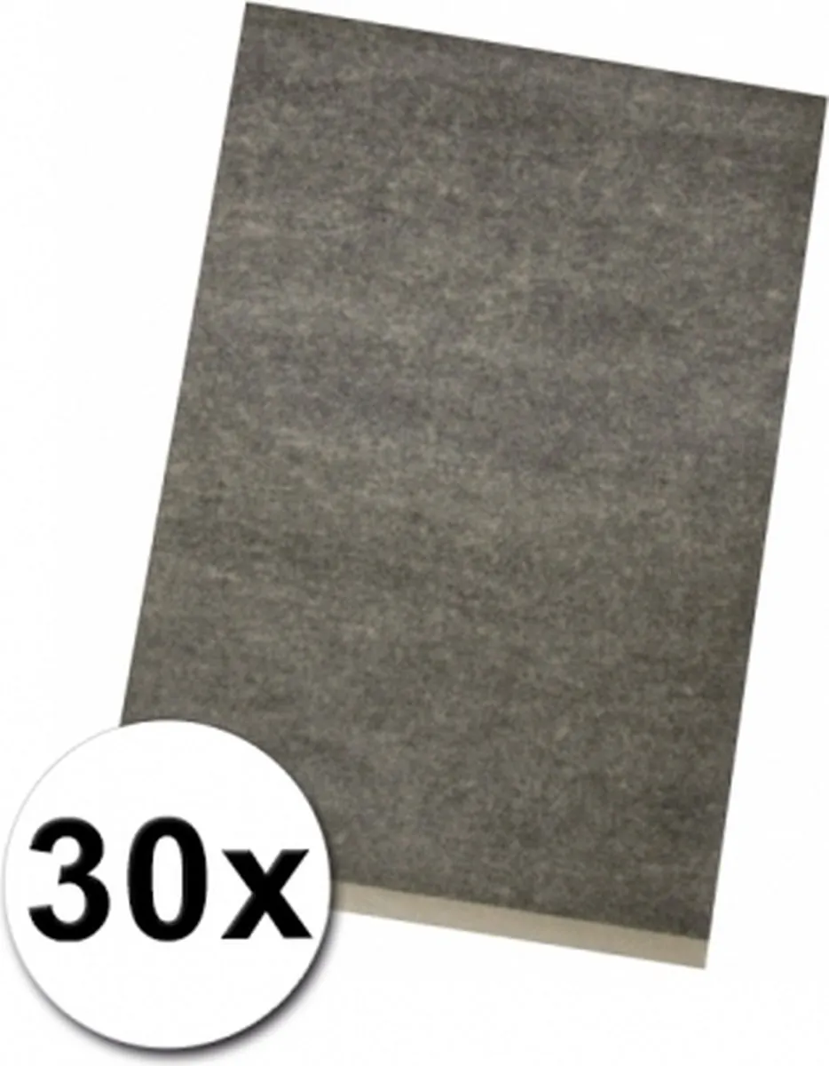 Rayher Carbonpapier Set 30 Vel Grijs A4