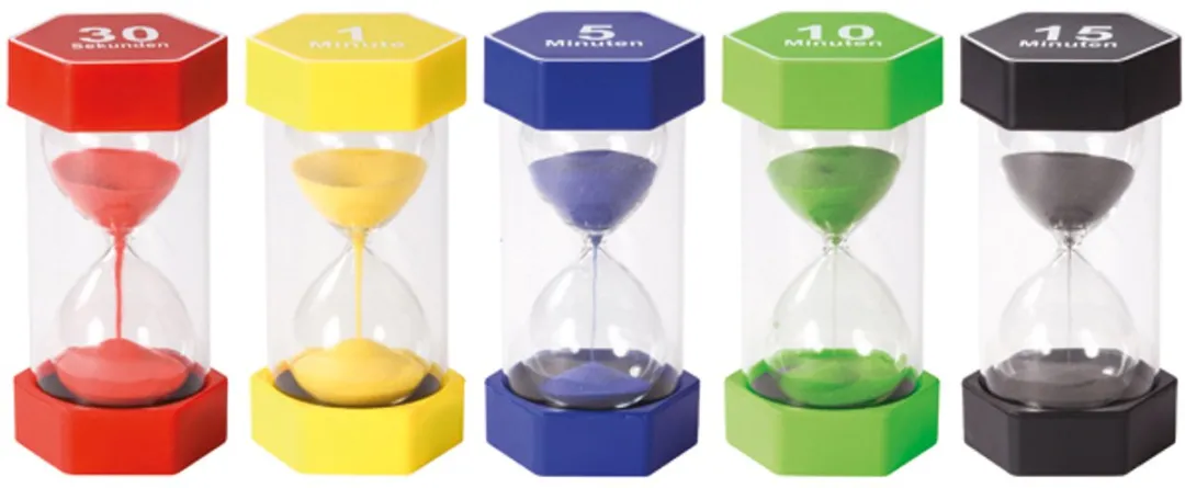 Eduplay Zandlopers - 5 Stuks - Multi