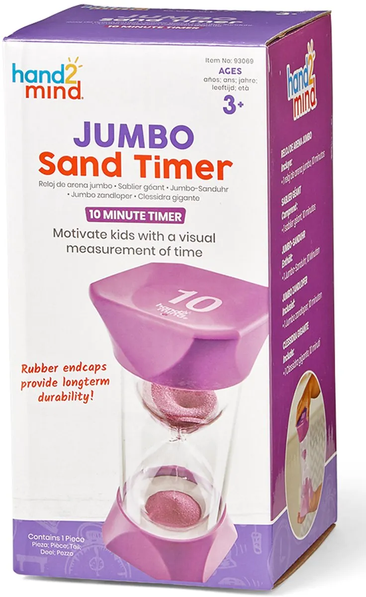 Learning Resources Zandloper Timer 10 Min - Paars