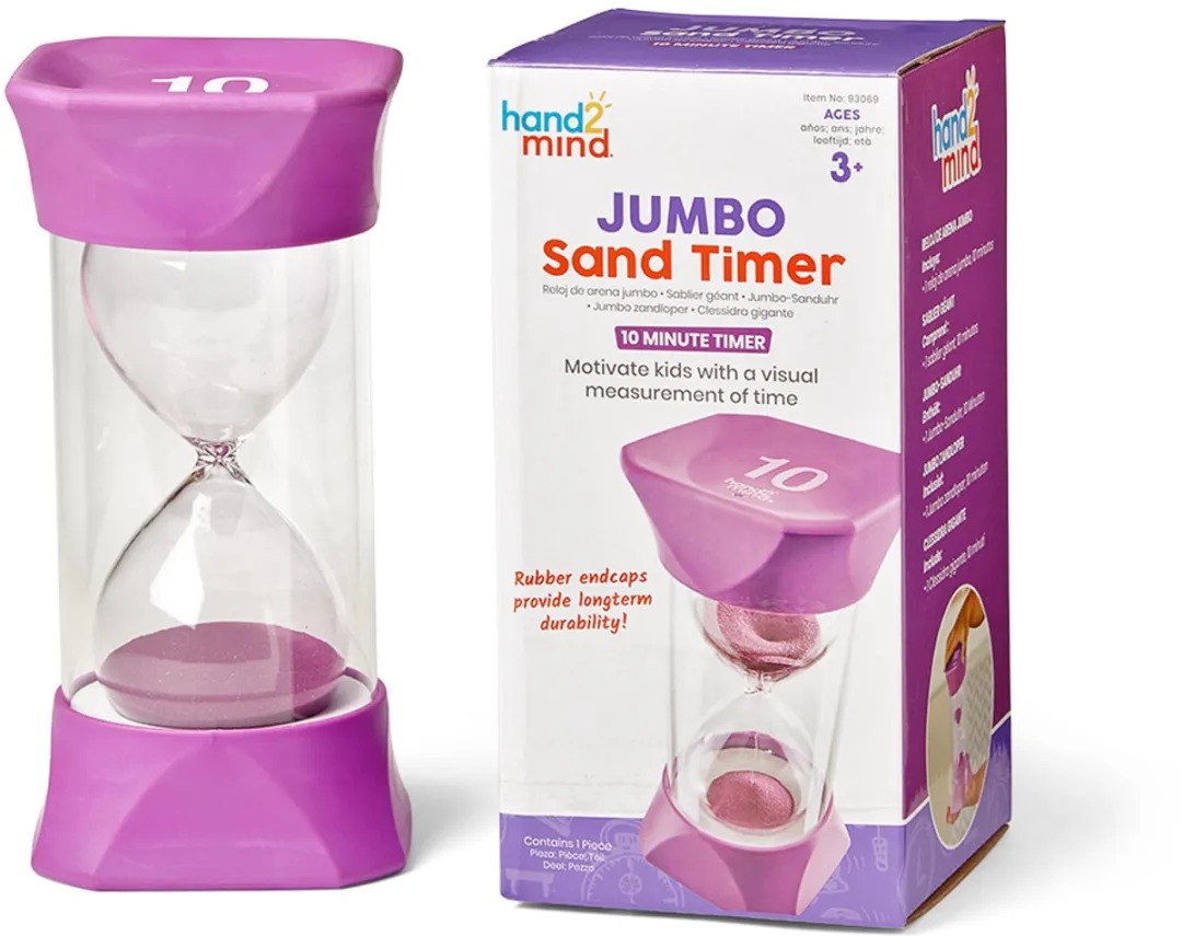 Learning Resources Zandloper Timer 10 Min - Paars
