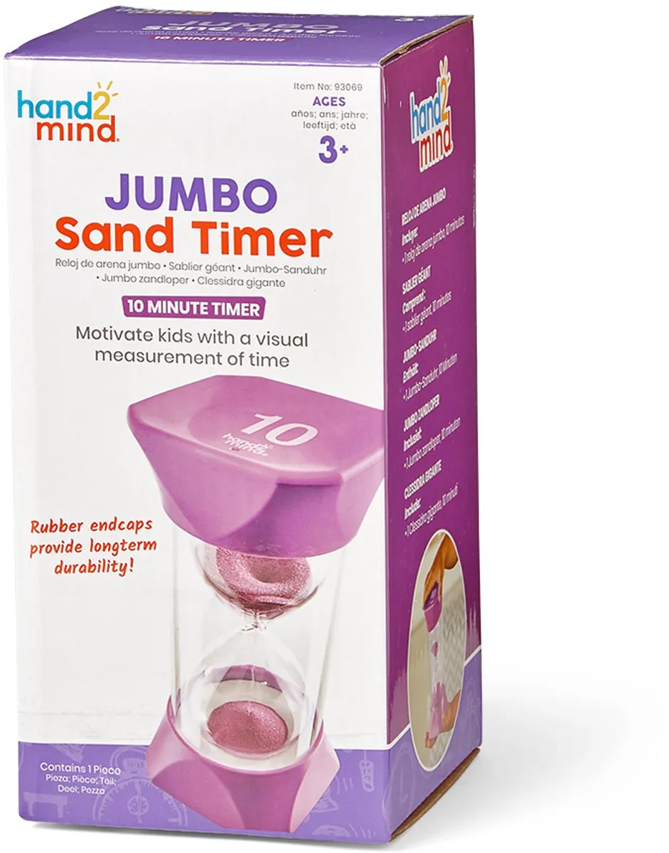 Learning Resources Zandloper Timer 10 Min - Paars