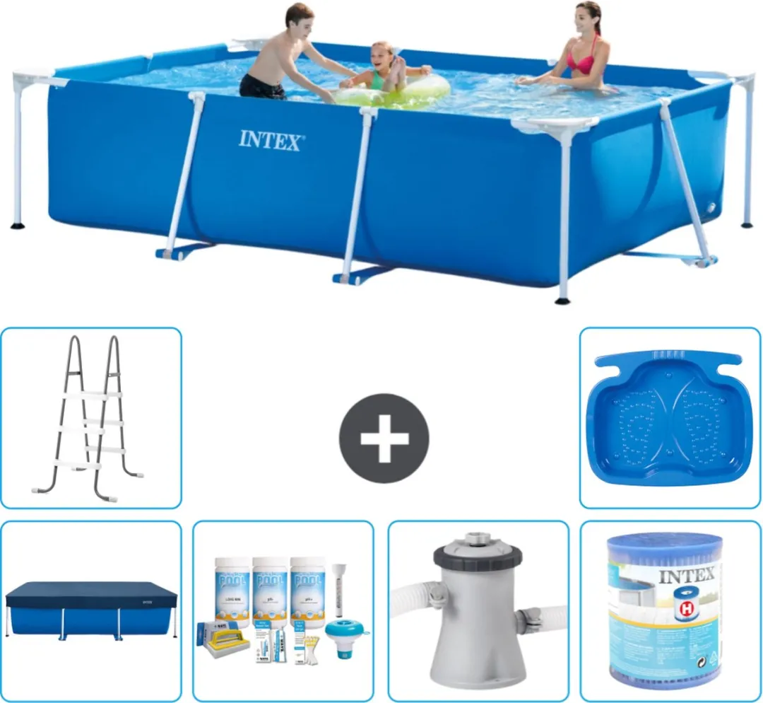 Intex Frame Zwembad 300x200x75cm Blauw