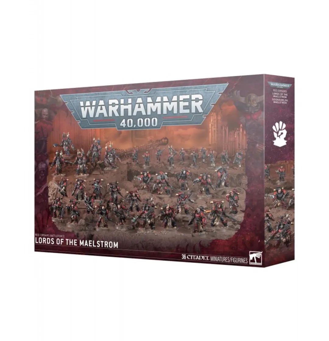Games Workshop Warhammer 40K Red Corsairs Lords of the Maelstrom 36 Onderdelen