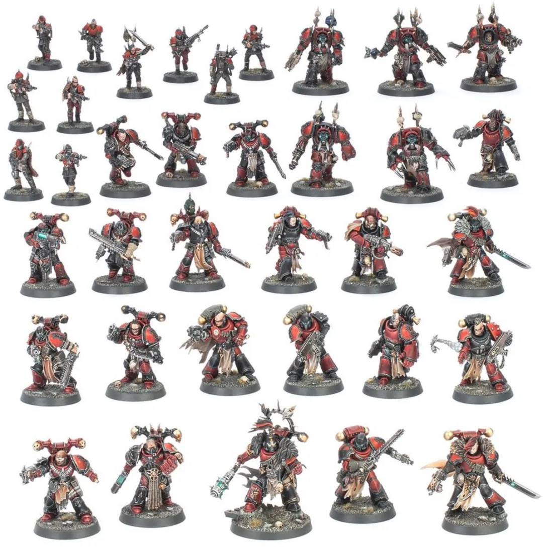 Games Workshop Warhammer 40K Red Corsairs Lords of the Maelstrom 36 Onderdelen