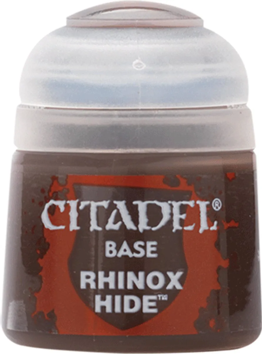 Games Workshop Citadel Base Rhinox Hide Verf 12ml
